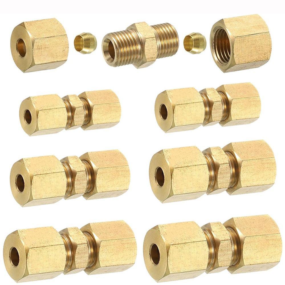 Compression Fitting Brass - Conector de Compressão de Latão 4
