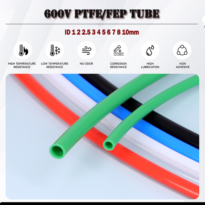 Ptfe Tape Thread - Tubo PTFE/FEP 600V ID 1 2