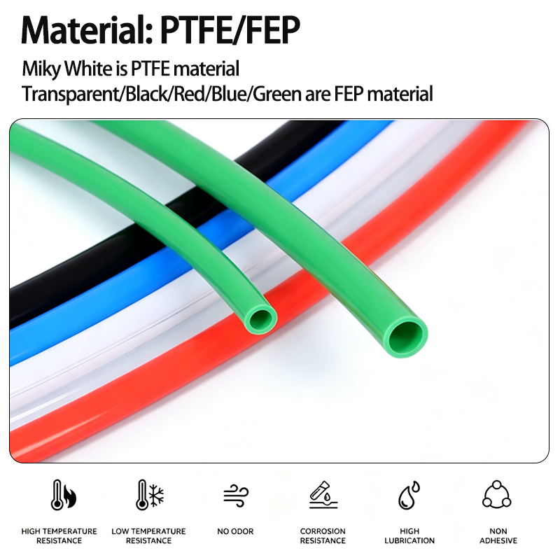 Tubo FEP PTFE de 2/10M, DI 1 2 - Ptfe Tape Thread avaliação e preço