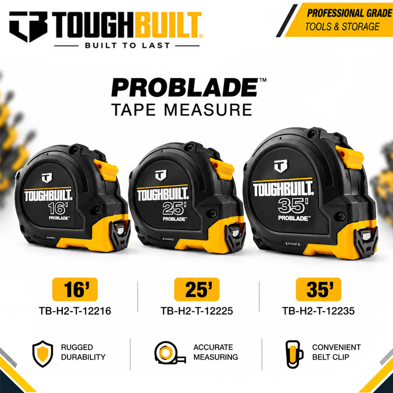 Série TOUGHBUILT 16ft/25ft/35f - Stanley Tape 25Ft avaliação e preço