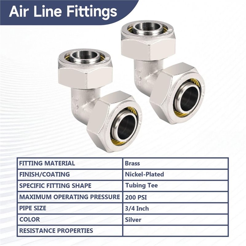 Conexões de linha de ar DTA4,  - Compression Fitting Brass avaliação e preço