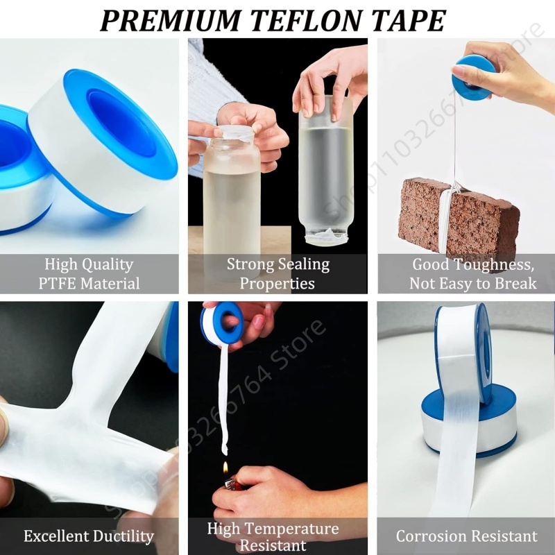 Fita de Vedação PTFE para Tubo - Ptfe Tape Thread avaliação e preço