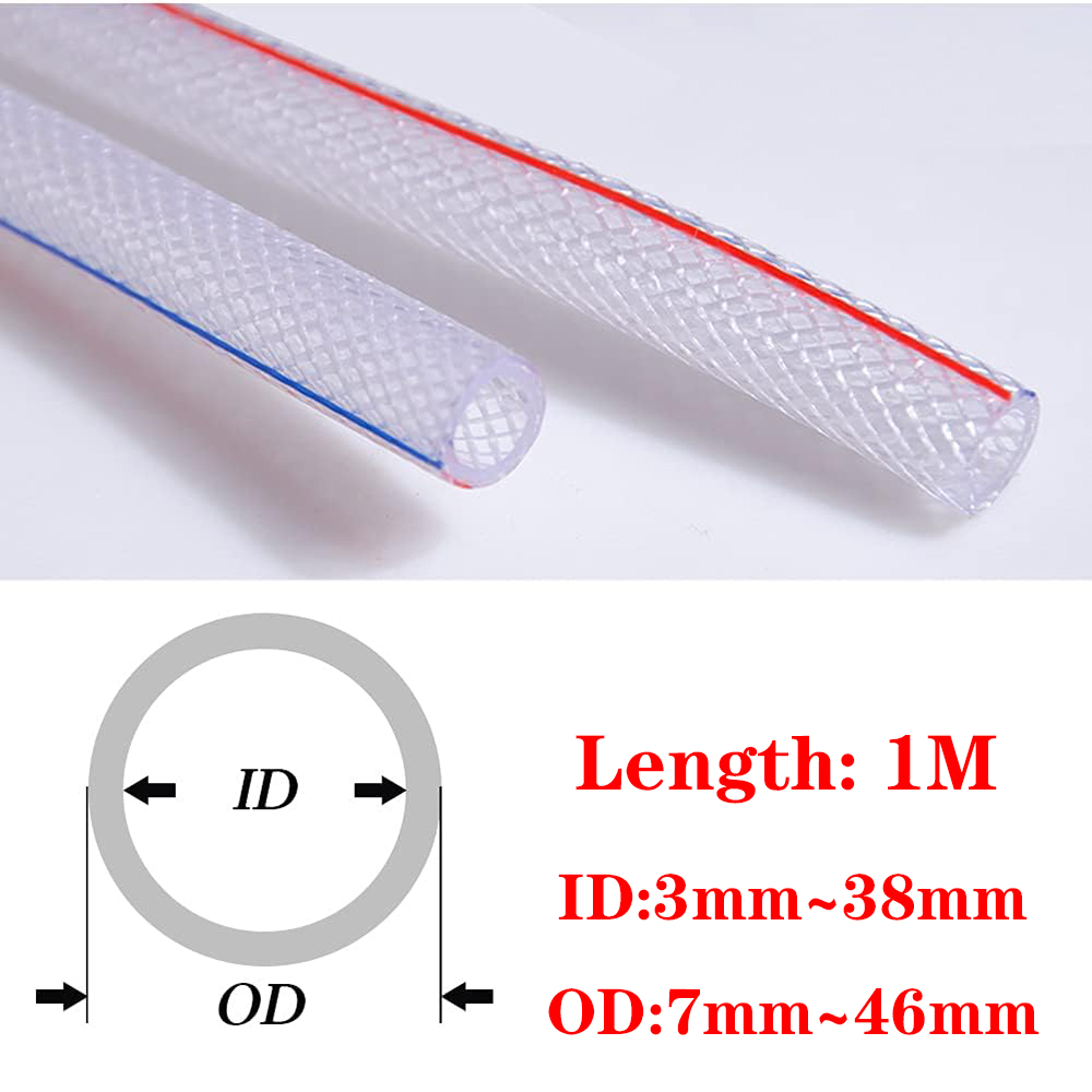 Tubo de pvc flexível transpare - Flexible Hose Braided avaliação e preço