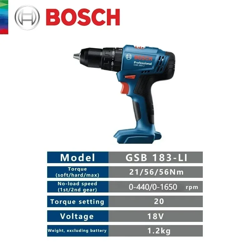 Furadeira de impacto profissio - Bosch Drill Gsb 18V avaliação e preço